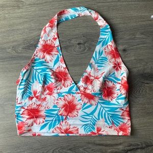 flower halter top